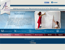 Tablet Screenshot of andamioseducativos.org